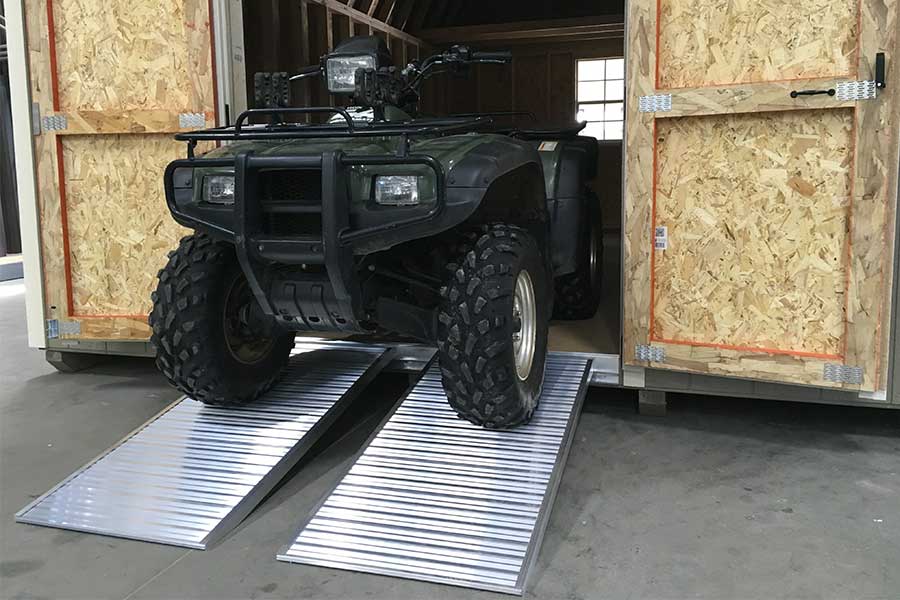 ATV Ramp Shed Ramp